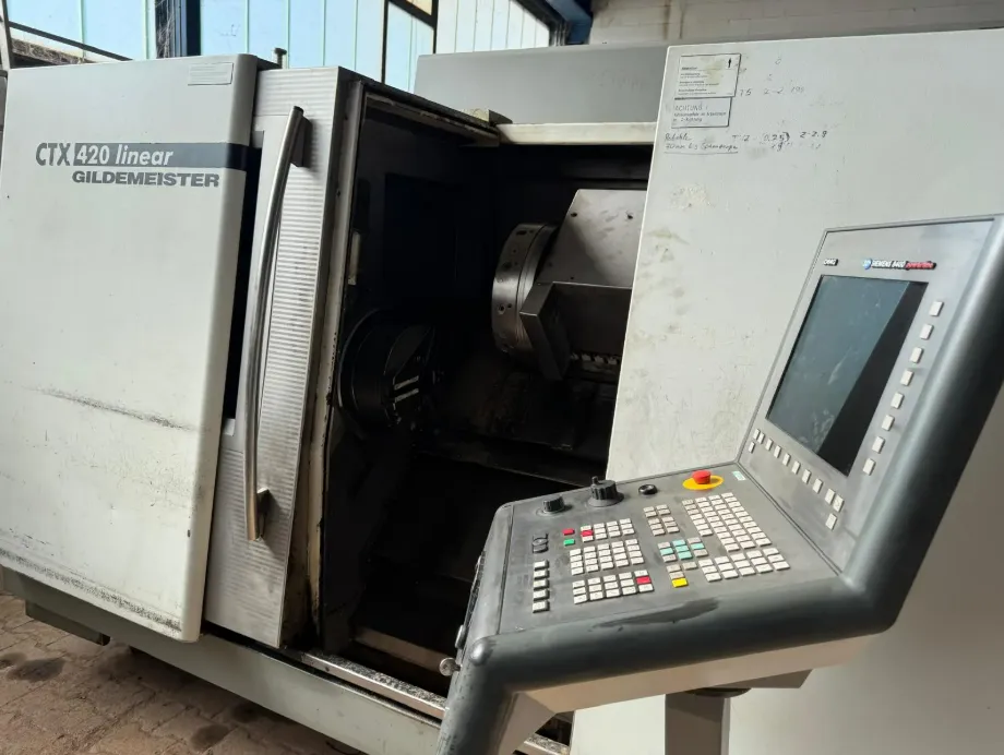 CNC lathe - GILDEMEISTER - CTX 420 - 2007